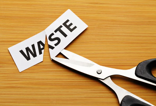 Don't waste — Stock Photo, Image