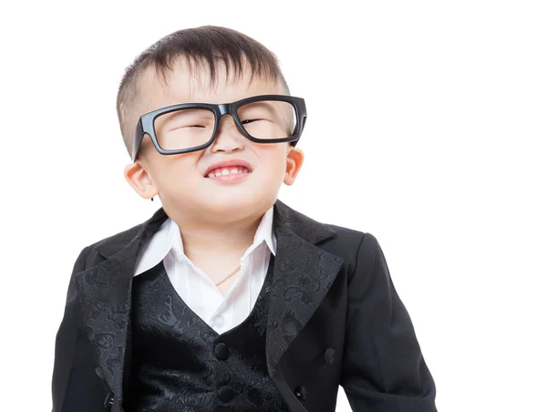 Niño de negocios seguro — Foto de Stock