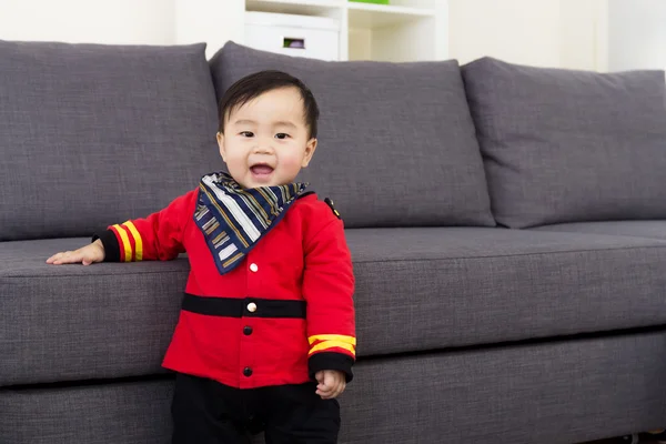 Little kid at home — Stock Photo, Image