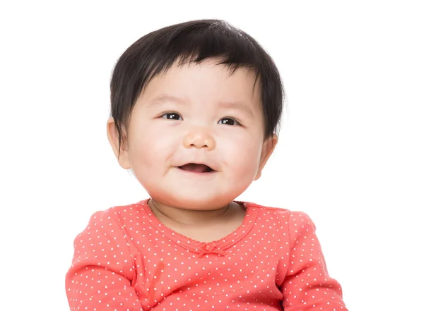 Zoete schattig meisje baby — Stockfoto