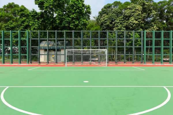 Fußballplatz im Freien — Stockfoto