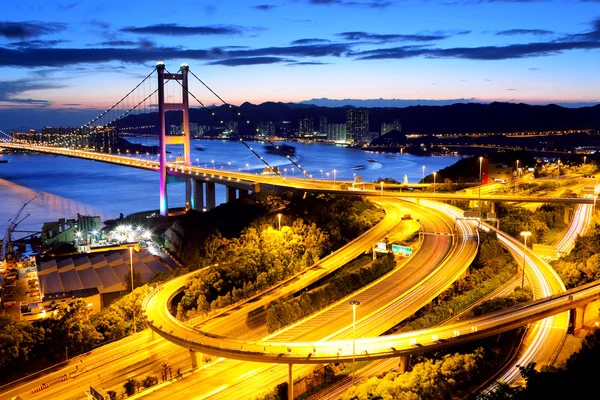 Puente en Hong Kong — Foto de Stock