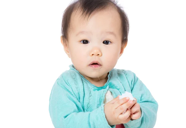 Retrato de niña bebé —  Fotos de Stock