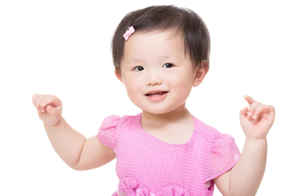 Asian baby girl — Stock Photo, Image