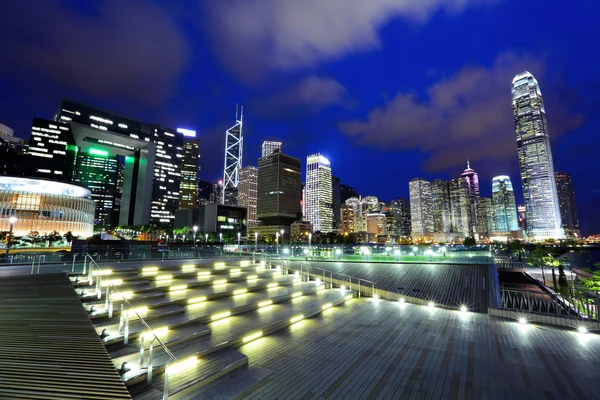 香港金融区 — 图库照片