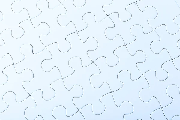 White puzzle — Stock Photo, Image