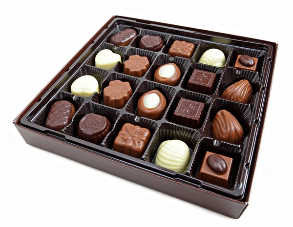 Scatola di cioccolato — Foto Stock
