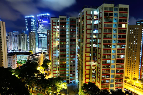 Imobiliário: construção em Hong Kong — Fotografia de Stock