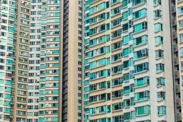 Appartementenblok in hong kong — Stockfoto