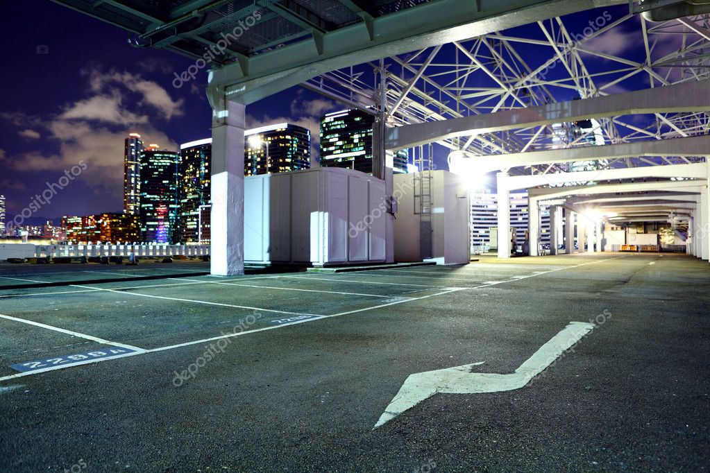 Outdoor parking lot Stock Photo by ©leungchopan 41895277