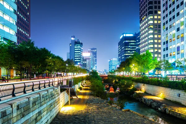 Чонгчечхон в Сеуле — стоковое фото