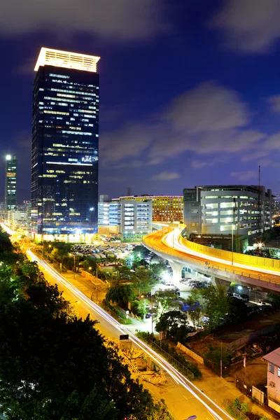 Cityscape at night — Stock Photo, Image