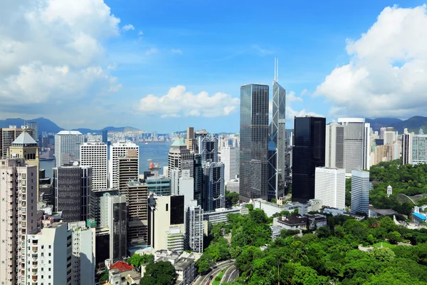 Hong Kong financial area — Stock Photo, Image