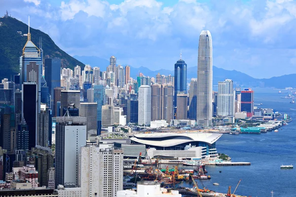 Hong Kong central business district — Stock Photo, Image