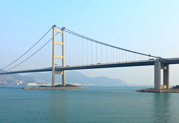 Puente colgante en Hong Kong — Foto de Stock