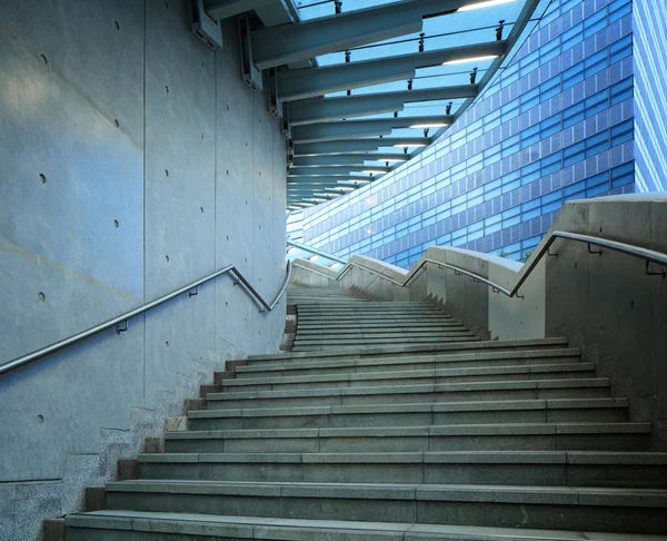 Concrete staircase at outdoor Stock Picture
