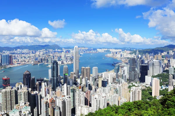 Hong Kong downtown — Stock Photo, Image