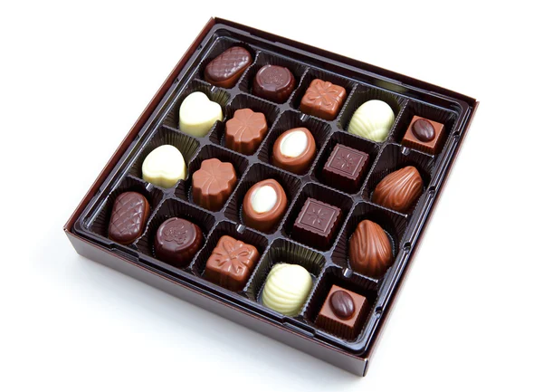 Chocolate box Royalty Free Stock Images
