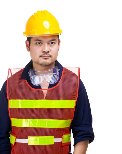 Азиатский строитель — стоковое фото