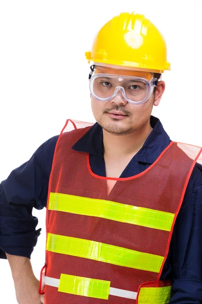 Asian construction worker — Stock Photo, Image