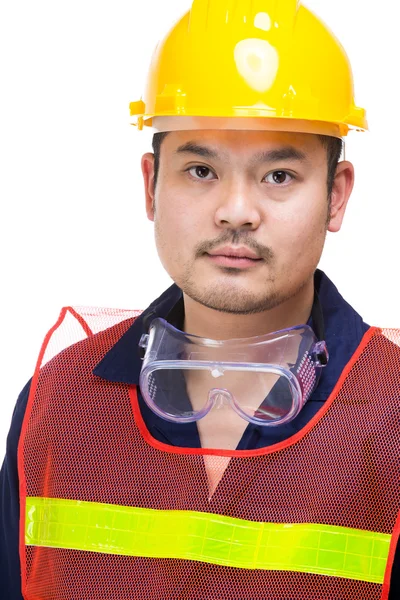 Asijské stavební dělník — Stock fotografie