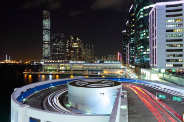 gece yanında Kowloon hong Kong