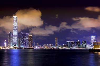 gece yanında Kowloon hong Kong