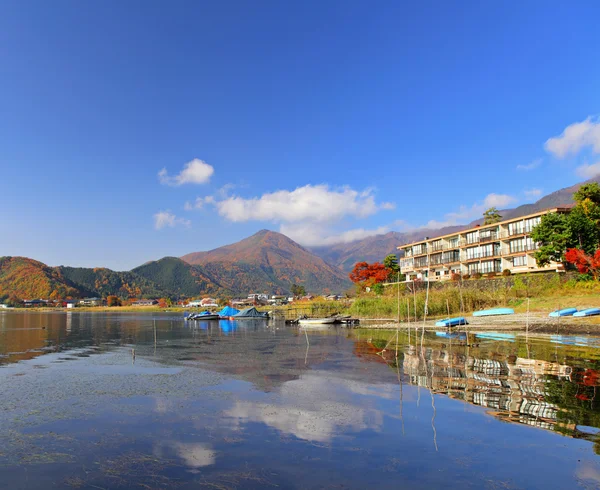 Lake Kawaguchi — Stockfoto