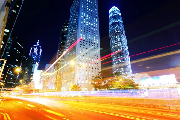 Tráfego ocupado em Hong Kong — Fotografia de Stock