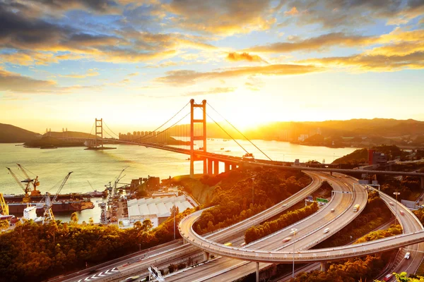 Sistema di trasporto a Hong Kong — Foto Stock