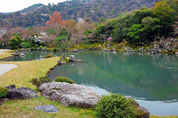 Zahrada v japonském stylu — Stock fotografie