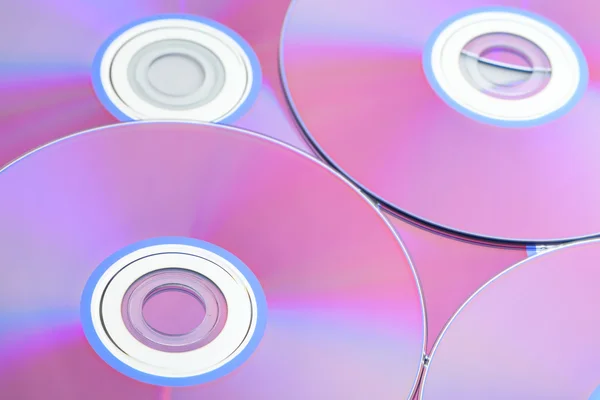 Compact Disc aus nächster Nähe — Stockfoto