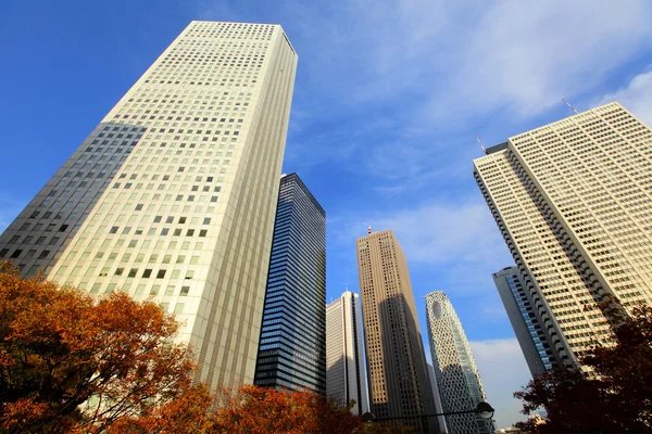 Financial district in Tokyo — Stock Photo, Image