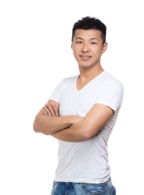 Genç Asyalı adam 
