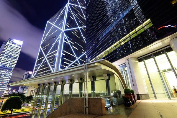Zakelijke district in Hongkong — Stockfoto