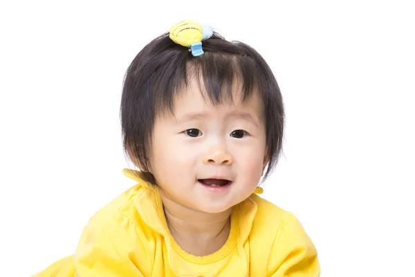 Leende asiatisk baby — Stockfoto