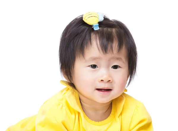 Dziecko azjatyckie dziewczyny uśmiech — Zdjęcie stockowe