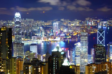 Hong kong manzarası
