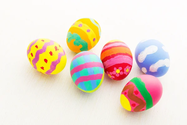Hermoso patrón huevos de Pascua —  Fotos de Stock
