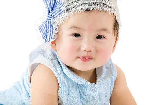 Lindo asiático bebé chica —  Fotos de Stock