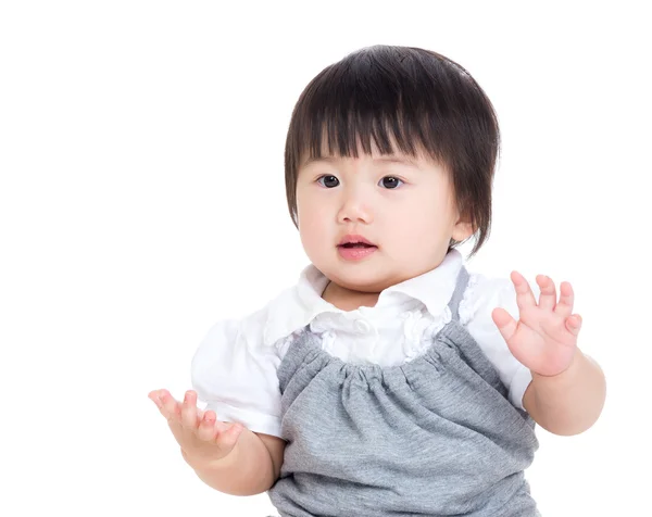 Bayi perempuan Asia — Stok Foto