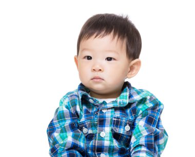 Asyalı erkek bebek