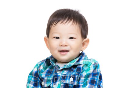 Asyalı erkek bebek