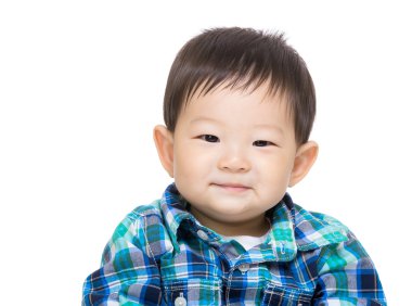 Asyalı erkek bebek