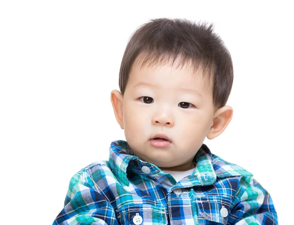 Asiatiska baby boy porträtt — Stockfoto