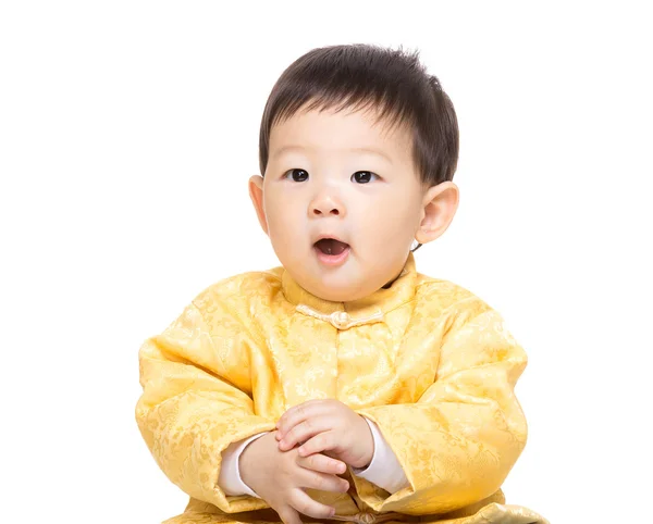 Chino bebé chico retrato — Foto de Stock