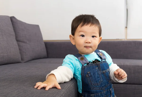 Asian little boy standing — Stock Photo, Image