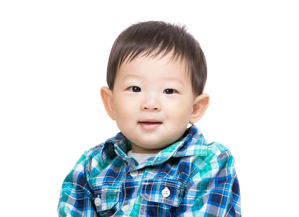 Азиатский мальчик улыбка — стоковое фото