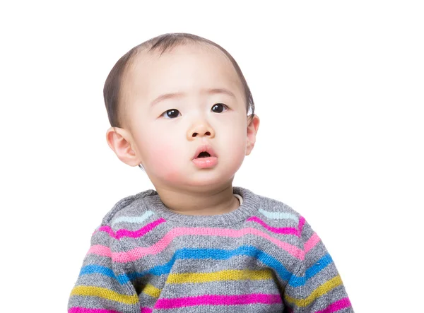 Asiatiska baby boy porträtt — Stockfoto