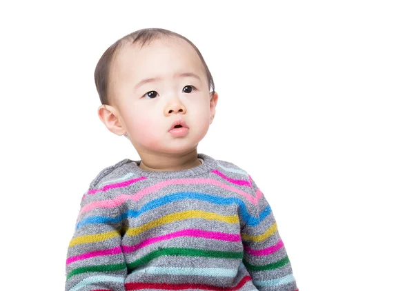 Asiático bebê menino retrato — Fotografia de Stock